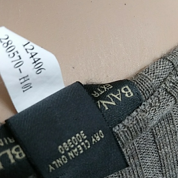 New BANANA REPUBLIC Italian Merino Sweater P49 - Picture 6 of 6